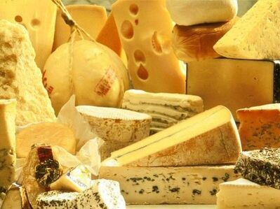 Cheeses in the male diet can stimulate potency