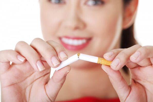 Quitting smoking will save a man from potential problems