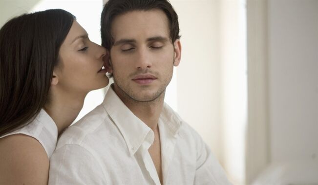 light touches to excite a person